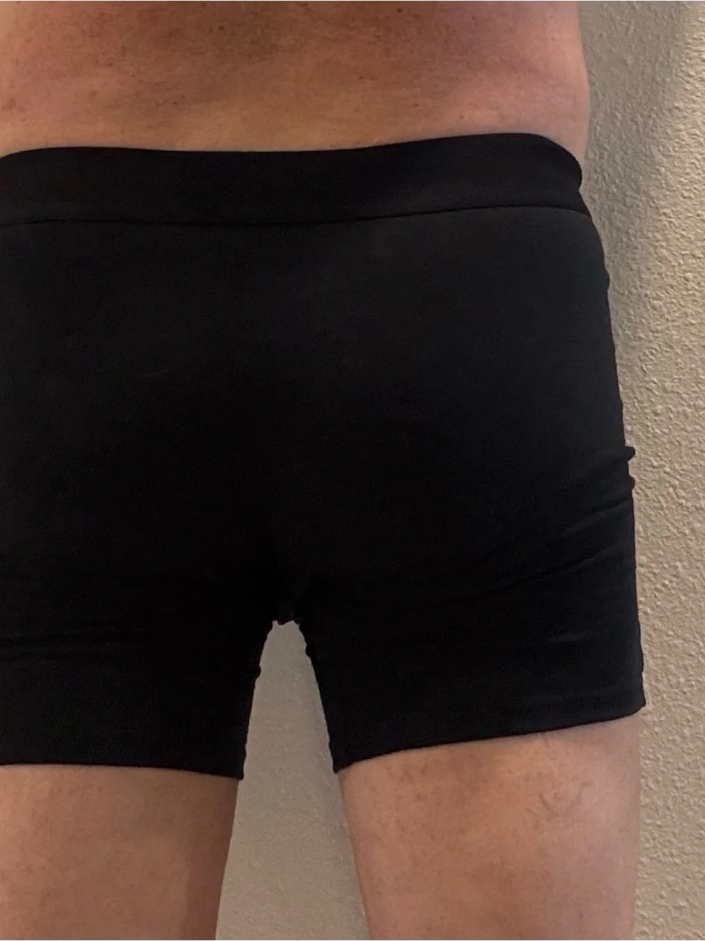 Aeropostale Black Men's Boxer Briefs with Logo Waistband